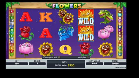 Flowers  игровой автомат NetEnt